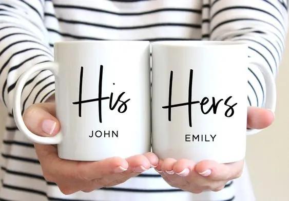 Personalize Couple Mugs
